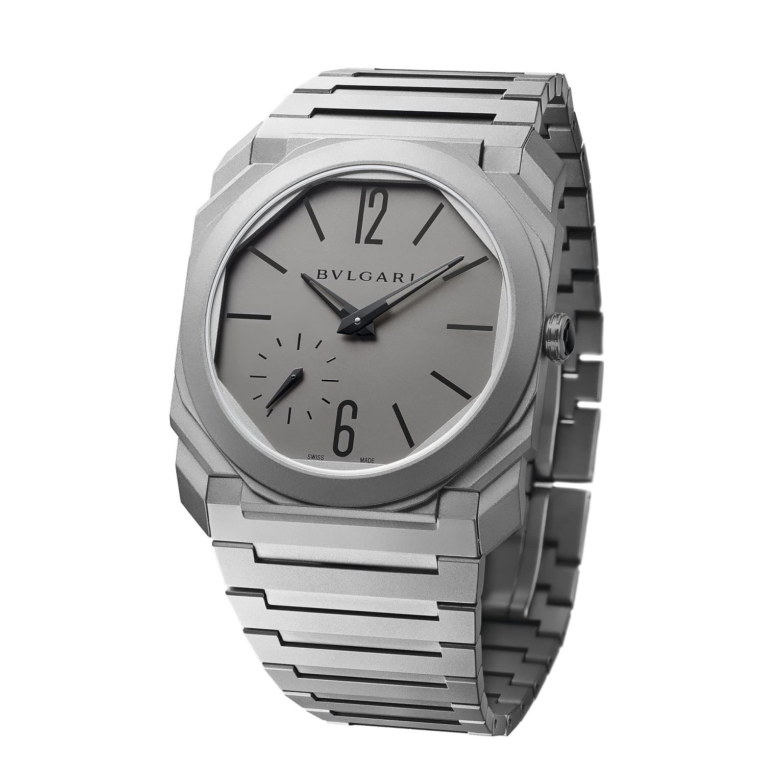 Reloj Octo Finissimo Automatic calibre BVL 138 40 mm caja extrafina de titanio reserva de marcha de 55 horas