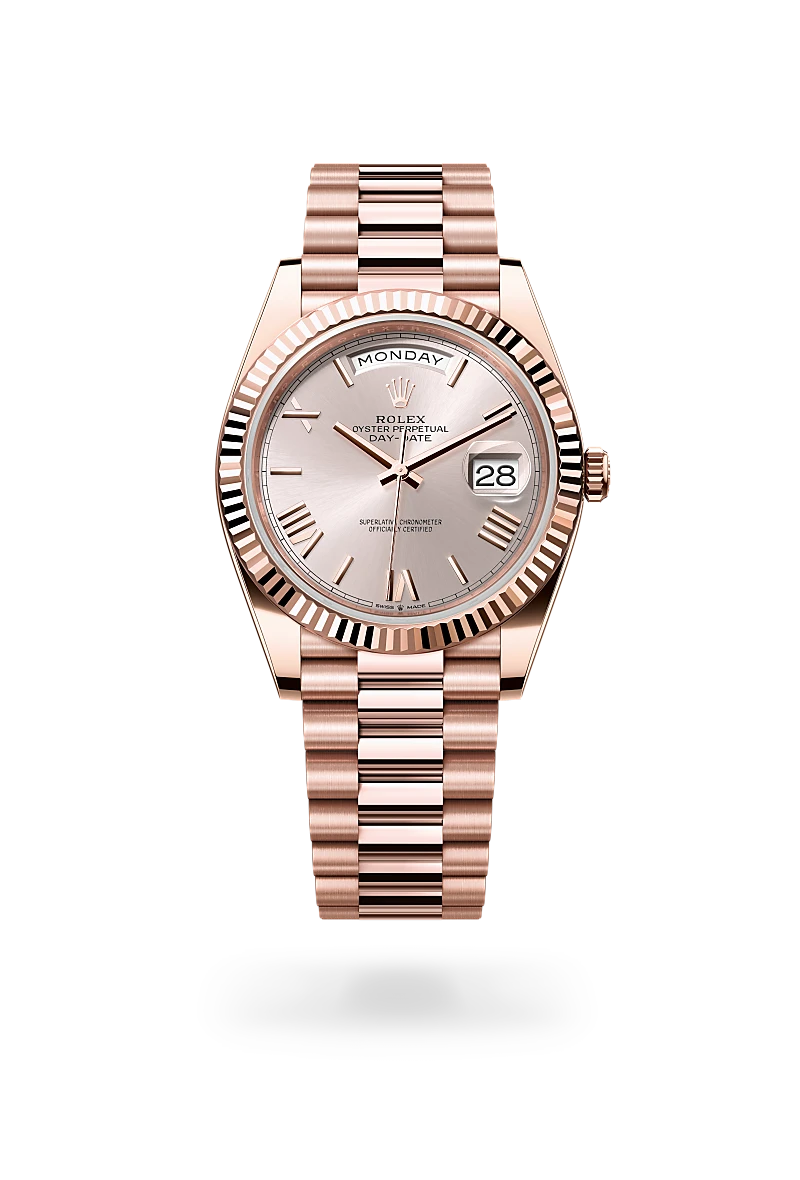 Rolex Day-Date de Oro Everose de 18 quilates, M228235-0001 - EMWA